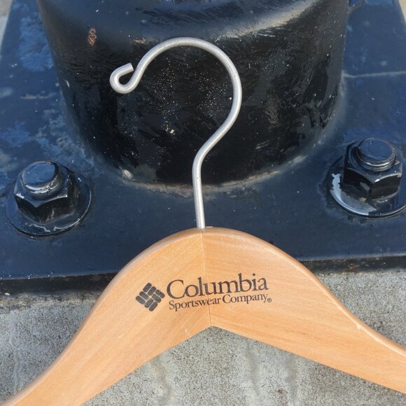 Columbia Sportwear Company Wood Hanger - Picture 2 of 6